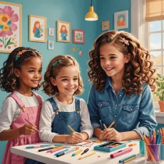 Знаменитости и их влияние на выбор модных стрижек для девочек 7 лет